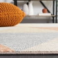 thumbnail image 3 of SAFAVIEH Phoenix Kaitlyn Geometric Area Rug, Grey/Rust, 8' x 10', 3 of 9
