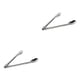 thumbnail image 3 of Billuyoard Pinzas de acero inoxidable para barbacoa Plata 22cmx17cm 2piezas, 3 of 6