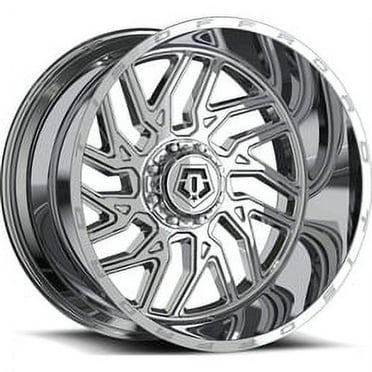 TIS 544C Chrome Wheel Rim, 24" x 14" 5 x 5"/5 x 5.5" -76mm, 544C-2440976