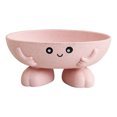 thumbnail image 1 of Jabonera para niños, diseño de barra de jabón para ducha, baño, cocina, encimera, Rosado, 1 of 3