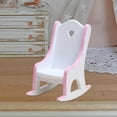 thumbnail image 1 of DIY en Miniatura Modelo Sillas Mecedora Muebles Decoración Sillas de Madera para Decoración D rosado Hugo Miniatura, 1 of 10