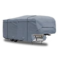 thumbnail image 1 of Housse de 5e Roue pour VR, 5 Couches, Convient à 28 Pieds - 30 Pieds, avec Sangles Latérales Renforcées Coupe-Vent, Anti-UV, Résistante à l'Eau, Robuste, pour Autocaravane, Roulotte, 1 of 7