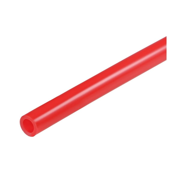 Uxcell 0.24''x0.39''x6.56ft Air Hoses Pipe for Pump Transfer Silicone Rubber Red 1pcs