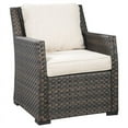 thumbnail image 1 of Signature Design by Ashley Easy Isle Lounge Chair in Dark Brown and Beige, 1 of 4