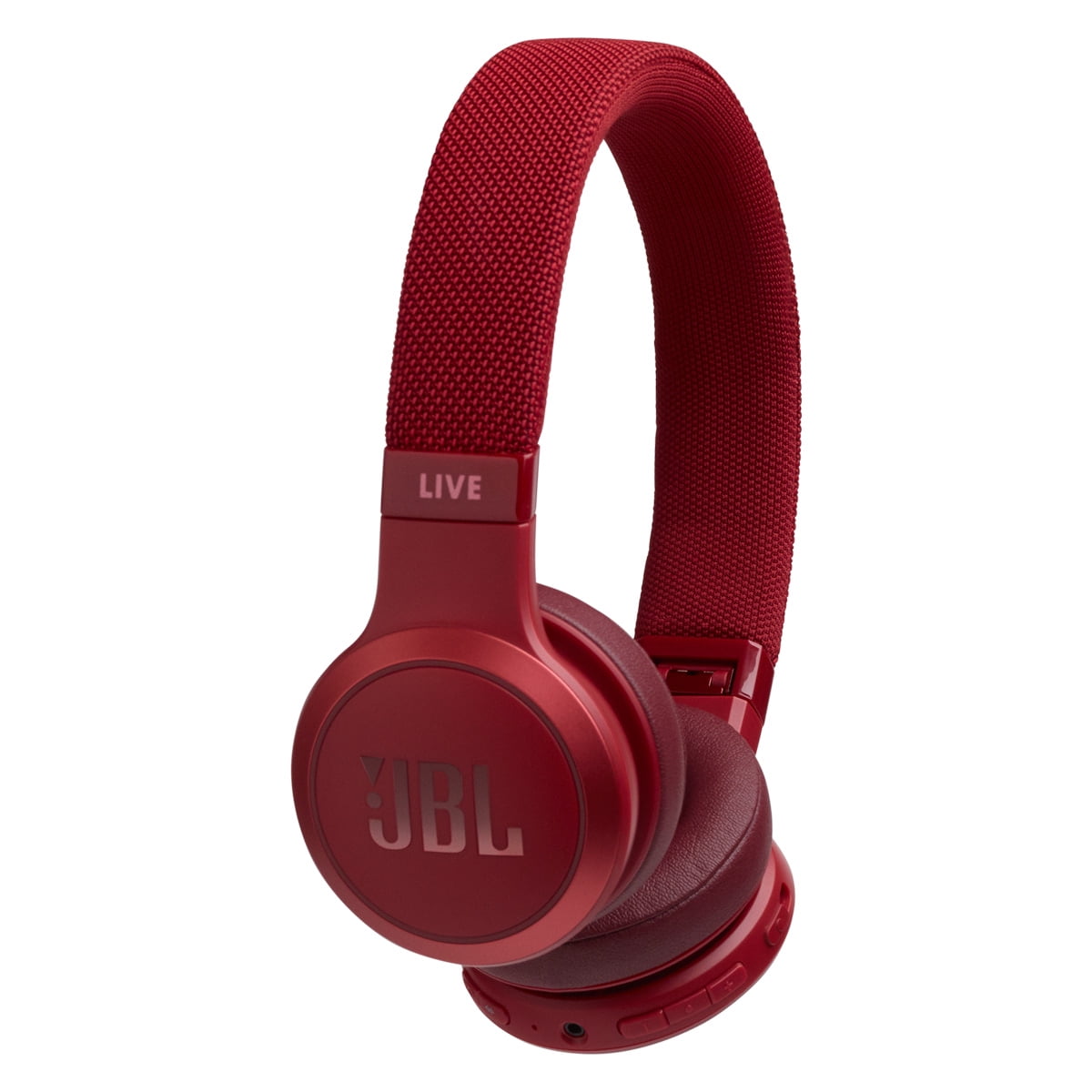 White JBL LIVE 400BT On-Ear Wireless Headphones 