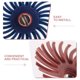 thumbnail image 3 of OUNONA 1Jgo Disco Abrasivo Radial Para Lijadora De Banco Con Accesorios Para De Detalles, 3 of 6