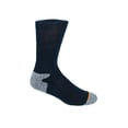 thumbnail image 3 of Weatherproof Premium 4-Pair Men's Wool Blend Crew Socks (Blue / Gray), 3 of 4