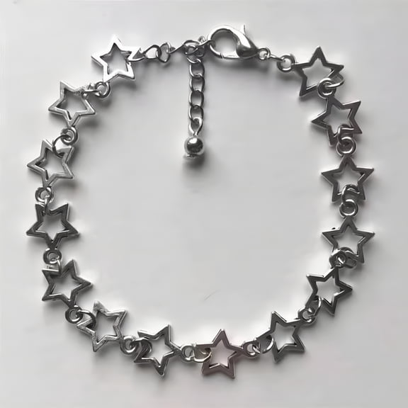 DESIGNICE Stars charm bracelet Grunge Stars Link bracelet anime inspired bangles for women charm bracelet
