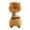 Brown, variant on Cute Alpaca Plush Toy White Llama with Lace Collar and Bow Stuffed Animal Soft Cuddly Figure for Aesthetic Bedroom Living Room Decor Aesthetic Home Ornament Brown