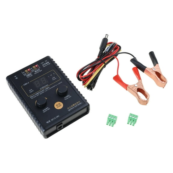 IG80 Automobile Ignition Coil Diagnostic Detector 12V~24V NaturalGas Gasolines Car Engine Tester Vehicle Repair Testing
