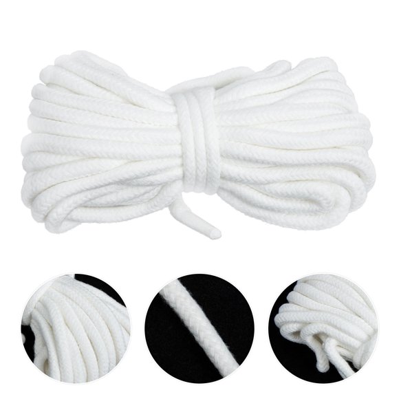 Phenofice 1Set White Absorbent Cotton Rope for Automatic Watering System Indoor Plants