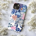 thumbnail image 5 of Aesthetic Blue Collage Phone Case, Ocean View & Evil Eye Artistic Cover for iPhone 17 16 15 14 13 12 11 Pro Plus Mini, 5 of 6