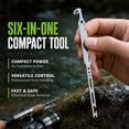 thumbnail image 5 of Stijggn 6-in-1 Stainless Steel Fishing Multi Tool Hook Remover and Knot Tyer, Fish Hook Remover Tool, Fishhook Disconnect Removal Tool for Fishing, 1PC, 5 of 10