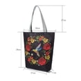 thumbnail image 3 of XMMSWDLA Women's Retro Small Size Canvas Shoulder Bag Hippie Crossbody Handbag Crossbody Handbag Mom Birthday Gifts Tote Bag for Women, 3 of 6