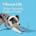 thumbnail image 4 of Vibrant Life Reflective Vinyl-Covered Cable and Spiral Stake Set for Dogs, M, 25', 4 of 9