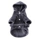 thumbnail image 1 of Ingresos Por Mascotas Pijamas de poliéster para mascotas con cinturón ajustable con mangas para perros y gatos (gris S), 1 of 7