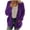 Purple women long sleeve cardigan sweaters a1, variant on Bzdzmqm Cardigan Sweaters for Women Fall Plus Size Long Sleeve Button Down Open Front Cozy Winter Casual Daily Wear Work Office, Purple M