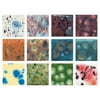 Sax Crystal Magic Glazes, 1 Pint Bottles, Assorted Colors, Set of 12