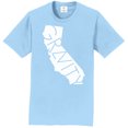 thumbnail image 1 of Camiseta de manga corta Gravity Trading CALI azul claro XL, 1 of 1