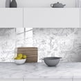 thumbnail image 7 of Peel and Stick Backsplash 10 Sheet Self Adhesive Marble Tile Sticker Stick on Backsplash for Kitchen Waterproof Backsplash Tile Peel and Stick for Kitchen Bathroom Fireplace Cabinet 4"x4", 7 of 7