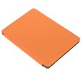 thumbnail image 4 of Funda protectora de piel sintética para libros electrónicos Funda protectora con patrón de tela ligera para Kindle 658 2019 (naranja), 4 of 5