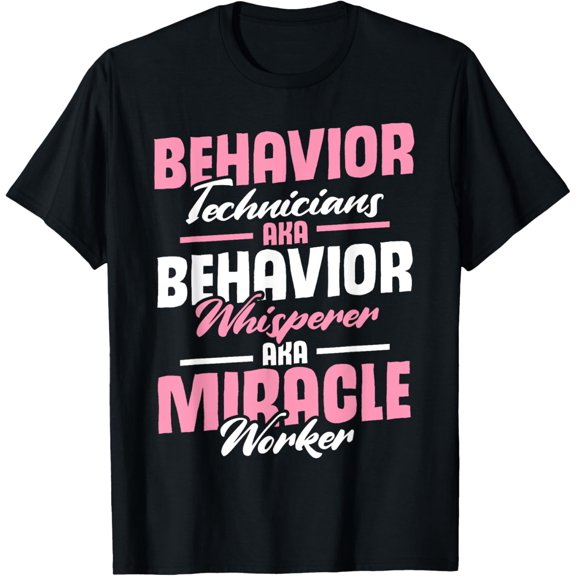 Behavior Science RBT Therapist Behavioral Technician T-Shirt