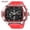 Red, variant on SKMEI Unisex Watch Dual Display Sport Watch with Stopwatch Alarm Countdown and LED Backlight for Daily and Outdoor