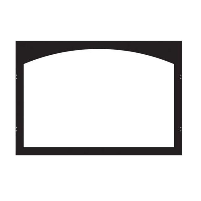Empire VBY36TBL Arch Door Frame Set, Black