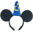 thumbnail image 4 of Diadema con orejas de Mickey de dibujos animados para adultos y niños, diadema con lentejuelas, lazo grande, diadema de conejo de animal, 4 of 6