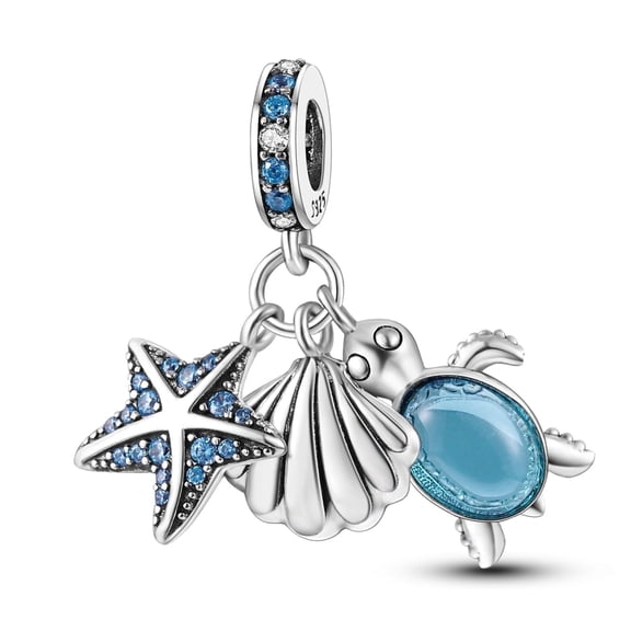 MULA European 925 Sterling Silver DIY Charm Summer Beach fit Bracelet for women jewelry