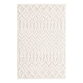 thumbnail image 3 of Unique Loom Outdoor Trellis Textured Collection Area Rug - Osage (2' x 3' Rectangle Ivory), 3 of 7