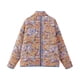 thumbnail image 4 of Chaqueta acolchada de algodón con bolsillos sueltos y estampado floral para mujer, 4 of 5