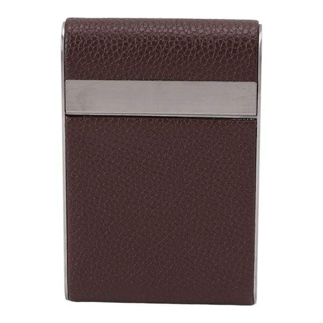 Pitillera De Gran Capacidad Con Capacidad Para 20 Piezas, Estuche Para Cigarrillos Delgado, Elegante Y Simple, Para Mujeres, Hombres, Viajes De Oficina E