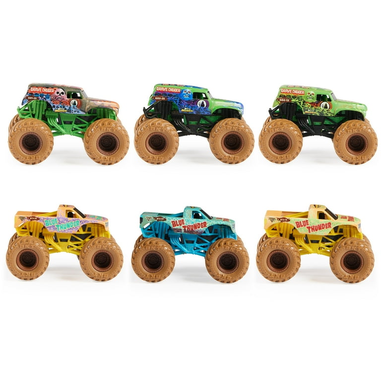 Monster Jam Truck Grave Digger 1:64 Mystery Mudders