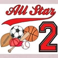 thumbnail image 3 of CafePress - Allstar Sports 2Nd Birthday Toddler T Shirt - Cute Toddler T-Shirt, 100% Cotton, 3 of 4
