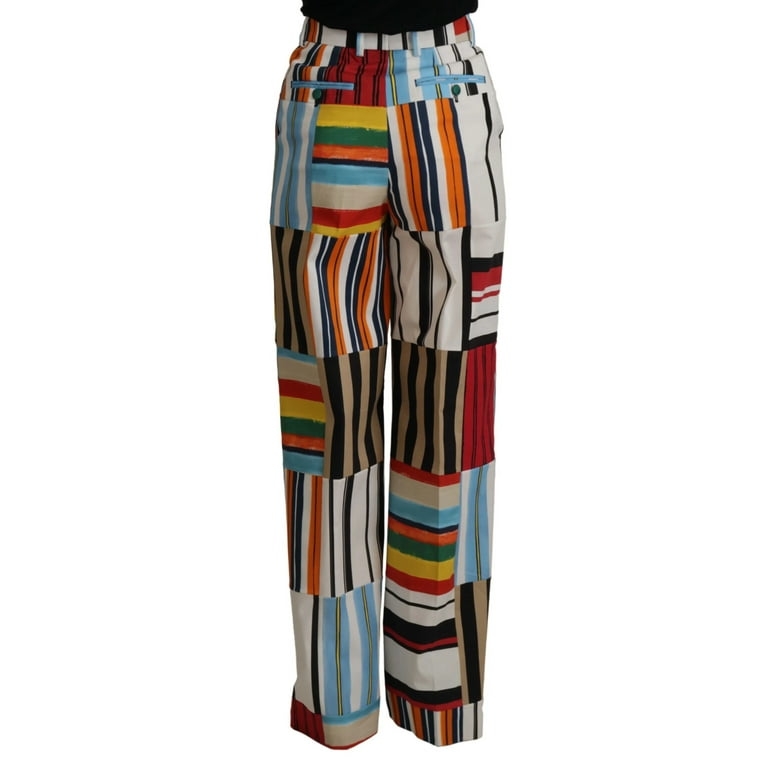 パンツ Dolce & Gabbana High waist cotton pants Dolce & Gabbana High-Waisted Technical Trousers | Sendegaro US