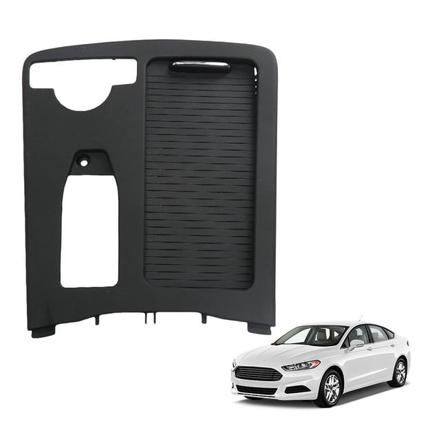 Caja Reposabrazos Central Fibra Carbono para Mercedes W204 W212 W207 (Negro)