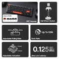 thumbnail image 2 of Teclado Gaming EPOMAKER HE68 Lite Hall Effect Alámbrico Negro Rojo, 2 of 6
