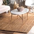 thumbnail image 1 of nuLOOM Ashli Solid Jute Rug, 2`6" X 8`, Natural, 1 of 5
