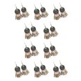 thumbnail image 3 of Jumpingount 1 par de pendientes atrapasueños bohemios con flecos borla hojas gotas para las orejas Día de San Valentín accesorio de moda Oro 10Conjunto, 3 of 6