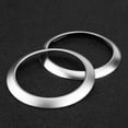 thumbnail image 4 of 2Pcs Car Side Air Conditioning Vent Ring Frame Cover Trim for Mercedes Benz E Class W213 16-18, 4 of 14