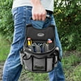 thumbnail image 5 of Bucket Boss Sparky Utility Pouch with Stand-Up Bottom, in Grey, 55300, 5 of 6