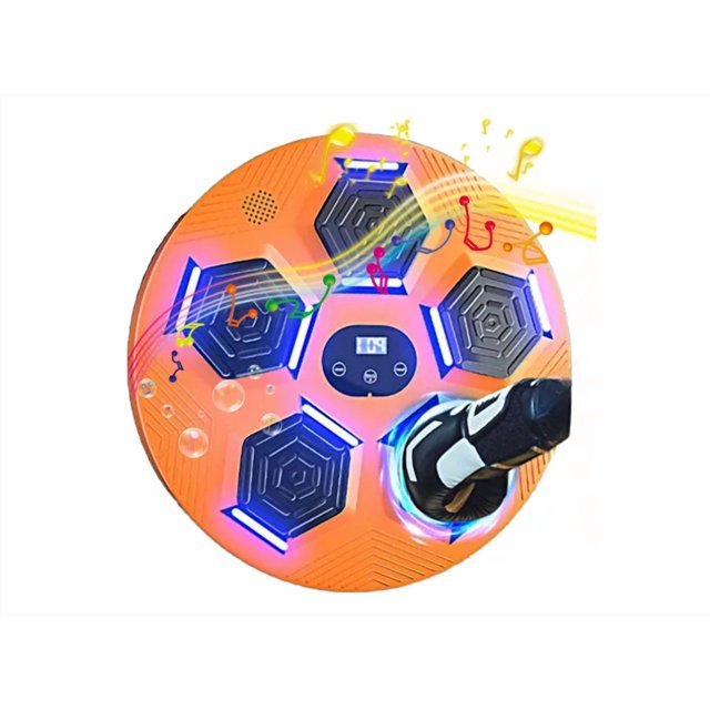 Máquina De Boxeo Xtellar Karate Musical Boxing Electrónica Bluetooth Boxeo Musica Ejercicio Adelgazamiento multicolor