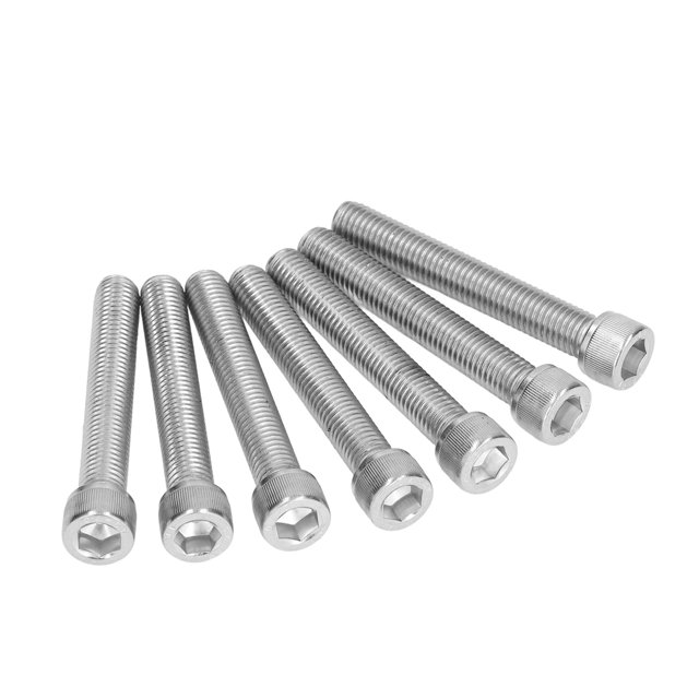 Tornillos de cabeza hueca Bling Bling M12 x 70 Acero inoxidable A2-70 DIN 912 Rosca gruesa