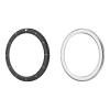 thumbnail image 1 of Película Vidrio Templado Con Anillo Bisel Metal para Watch S4 / S3 (escala Negra), 1 of 7
