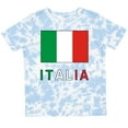 thumbnail image 3 of Inktastic Italy Flag & Italia Black Border Boys or Girls Toddler T-Shirt, 3 of 5