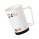 thumbnail image 5 of Taza de agua, taza para cepillo de dientes, taza para baño, vaso para adolescentes, regalo para parejas Blanco, 5 of 9
