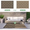 thumbnail image 4 of Outdoor Rug x Reversible Mats Outdoor Area Rug Plastic Straw Rug Geometric Rv Mat for Patio Camping Rv Picnic Backyard Deck Balcony Porch Beach Trailer ( ), 4 of 7