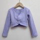 thumbnail image 4 of Ropa exterior y chaquetas informales sin capucha de manga larga para niño grande con abrigo de terciopelo grueso Abrigo de baile de invierno de manga larga para niña Suéter de baile Chal Top de algodó, 4 of 7