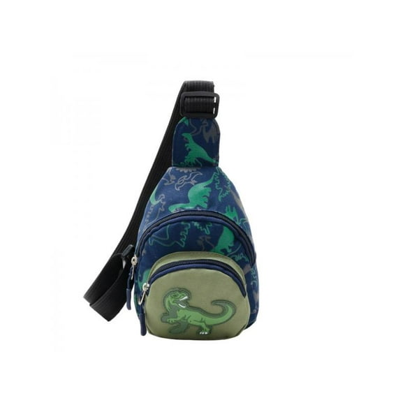 Kids Boys Girls Fanny Pack Dinosaur Waist Bag Cute Cartoon Sling Pack Chest Bags